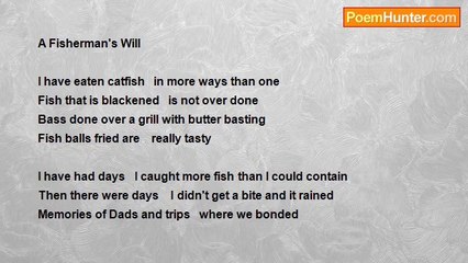 James Casey - A Fishermans Will