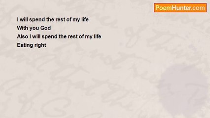 Aldo Kraas - THE REST OF MY LIFE