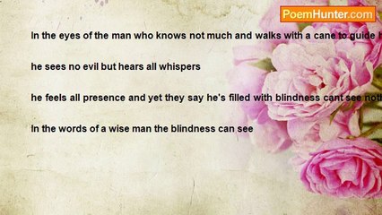 breanni mcduffey - Blindness can see