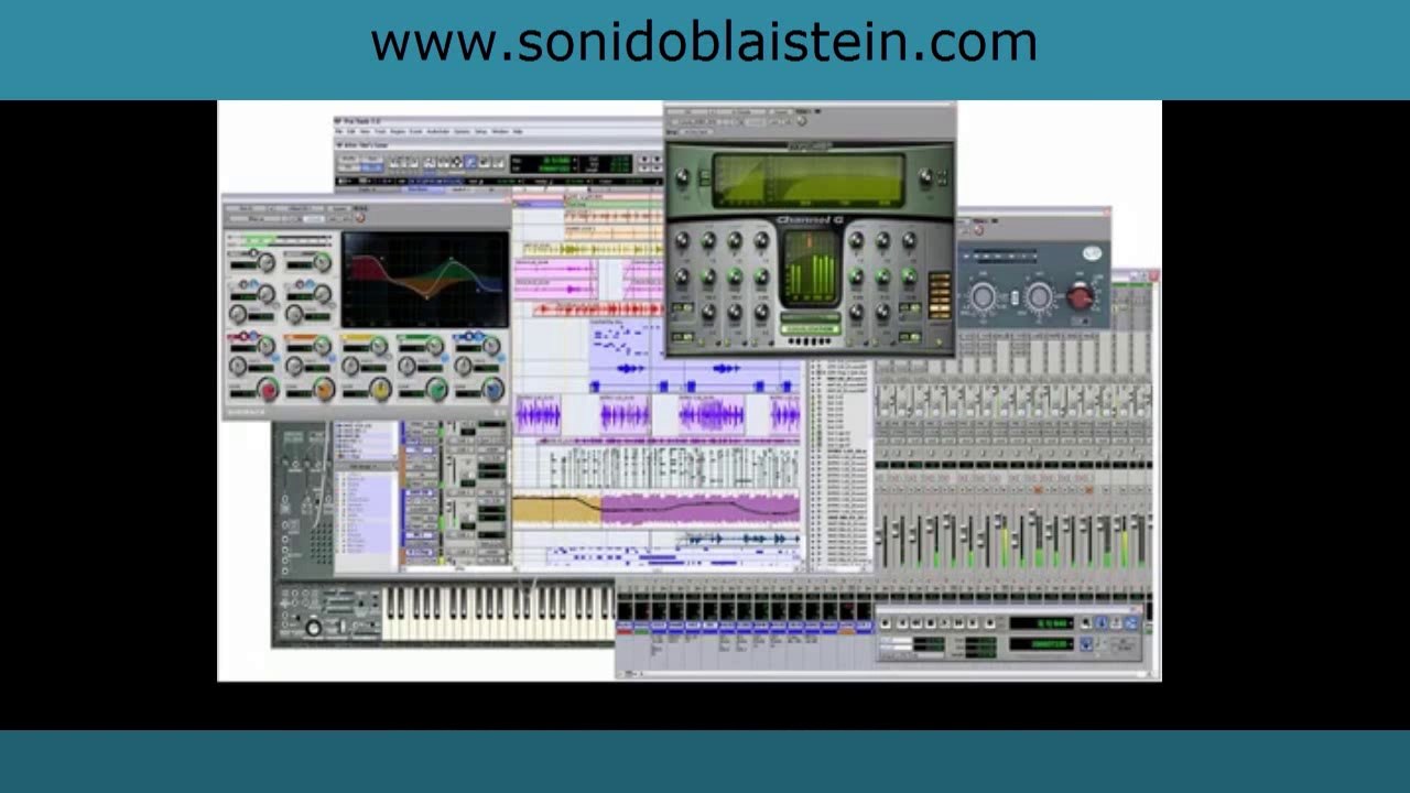 Cursos sobre diferentes formas de grabar mezcla y hacer una masterizacion de audio