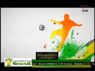 RTP Emision Sportiv Kampionati Botërorë  Brazili 2014  hapja solemne  12.06.2014
