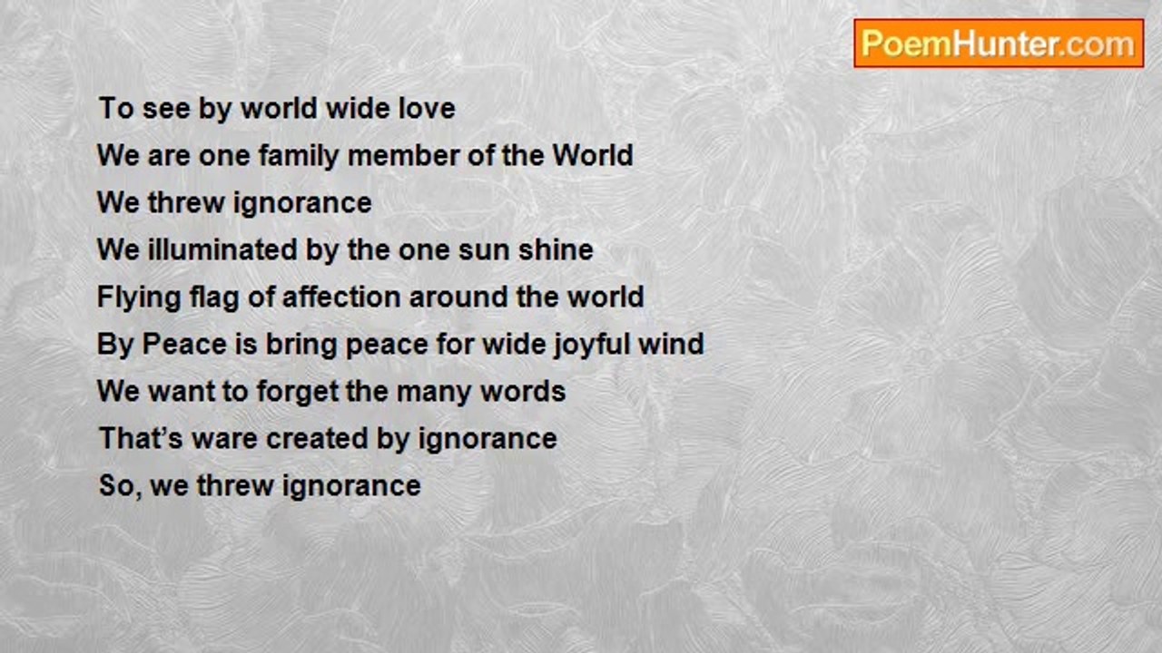 Mashiur Rahman - Throw Ignorance