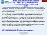 Mexico Thermal Power Market Analysis and Forecast 2025