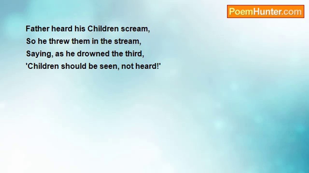 Harry Graham - The Stern Parent
