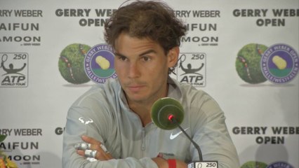 ATP Halle - Nadal: ''No sé qué decir''