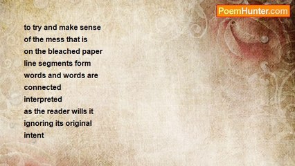 Aimee Rozen - A Poem about What it is to be a Poem