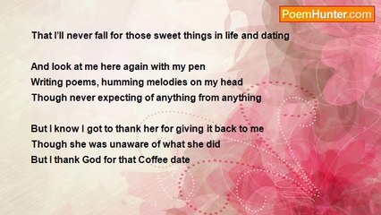 Mark Anthony Mendoza - A Coffee Date