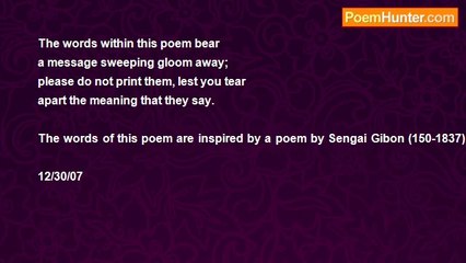 gershon hepner - sweeping gloom away