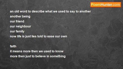 Alice Holmes - hope, truth, faith