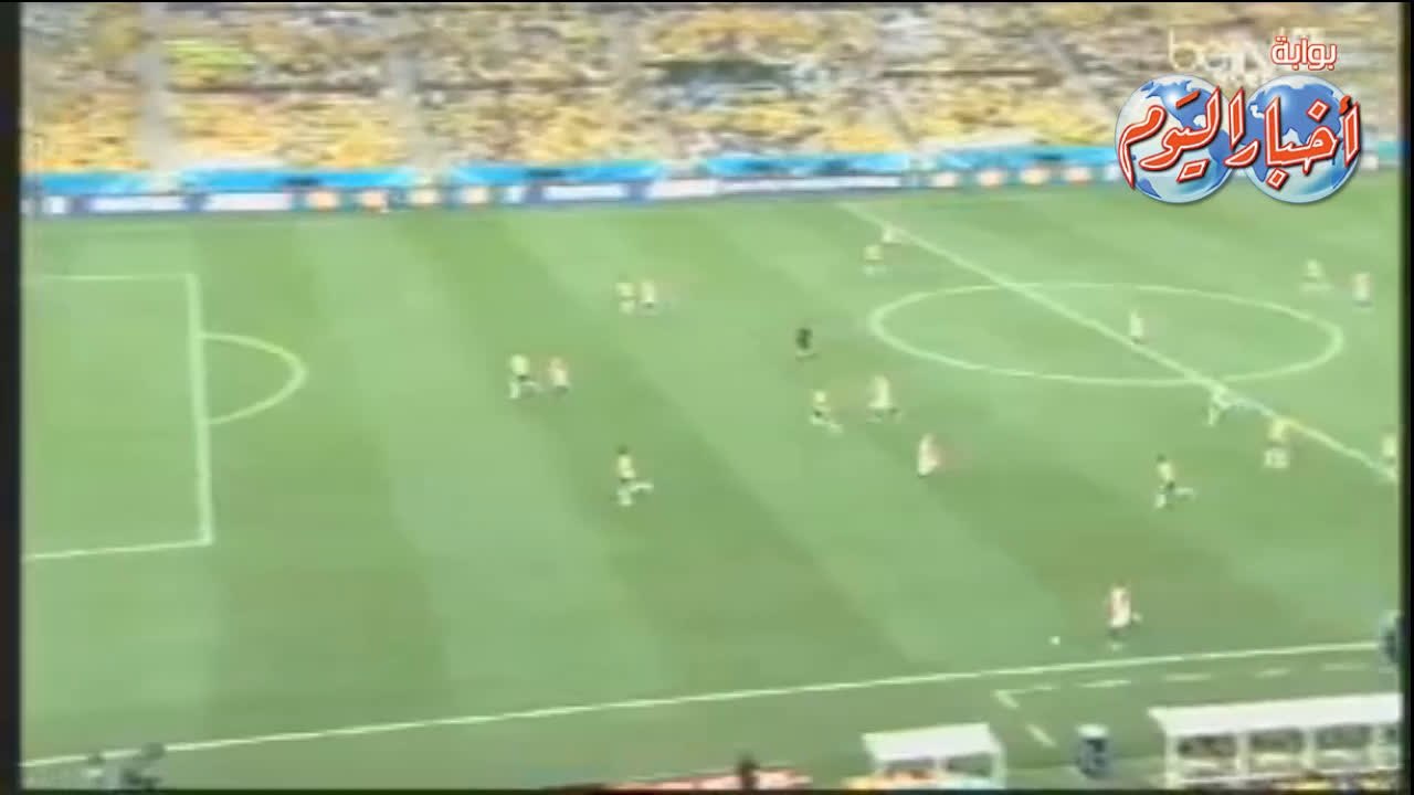 أهداف الشوط الأول البرازيل وكرواتيا
