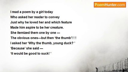 Pete Crowther - Thumb-sucking