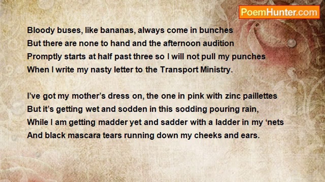 Pete Crowther - Challenge Poem* no.3: Waiting at the Bus Stop; or, Cotopaxi Nearly Blows Her Top