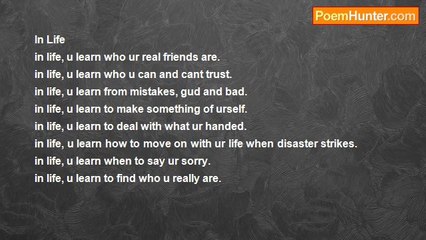 Tammara Boyce - in life