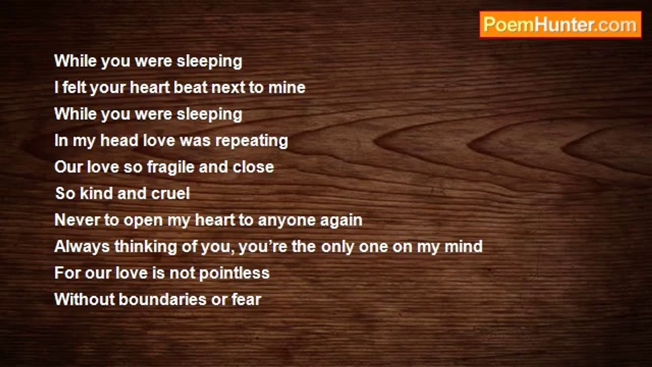 nenia unknown - while you were sleeping