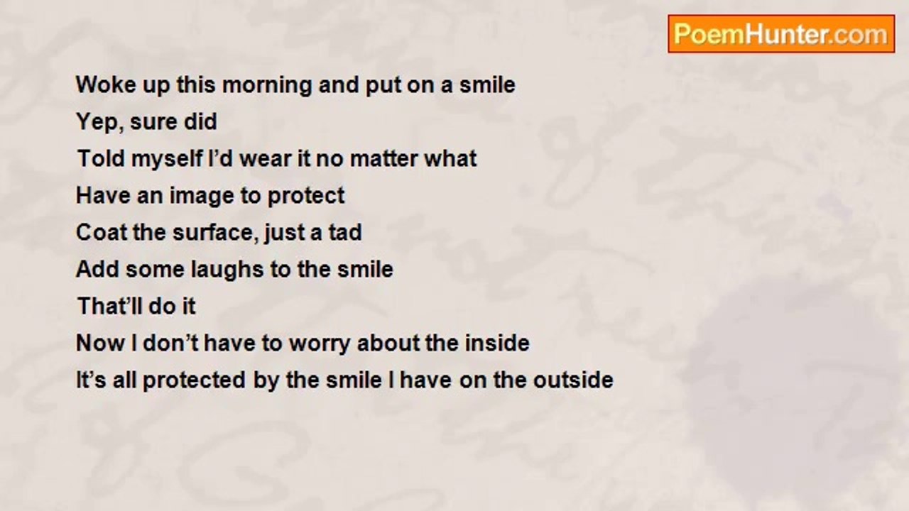 chanda panda - Putting on a smile