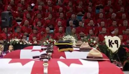 Canada mourns fallen RCMP officers