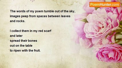 Ian Trousdell - Creativity/ The Words of My Poem Tumble Out of the Sky