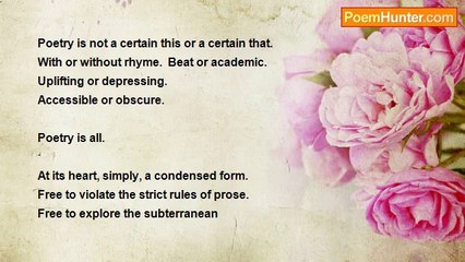 Laurence Overmire - The Truth About Poetry