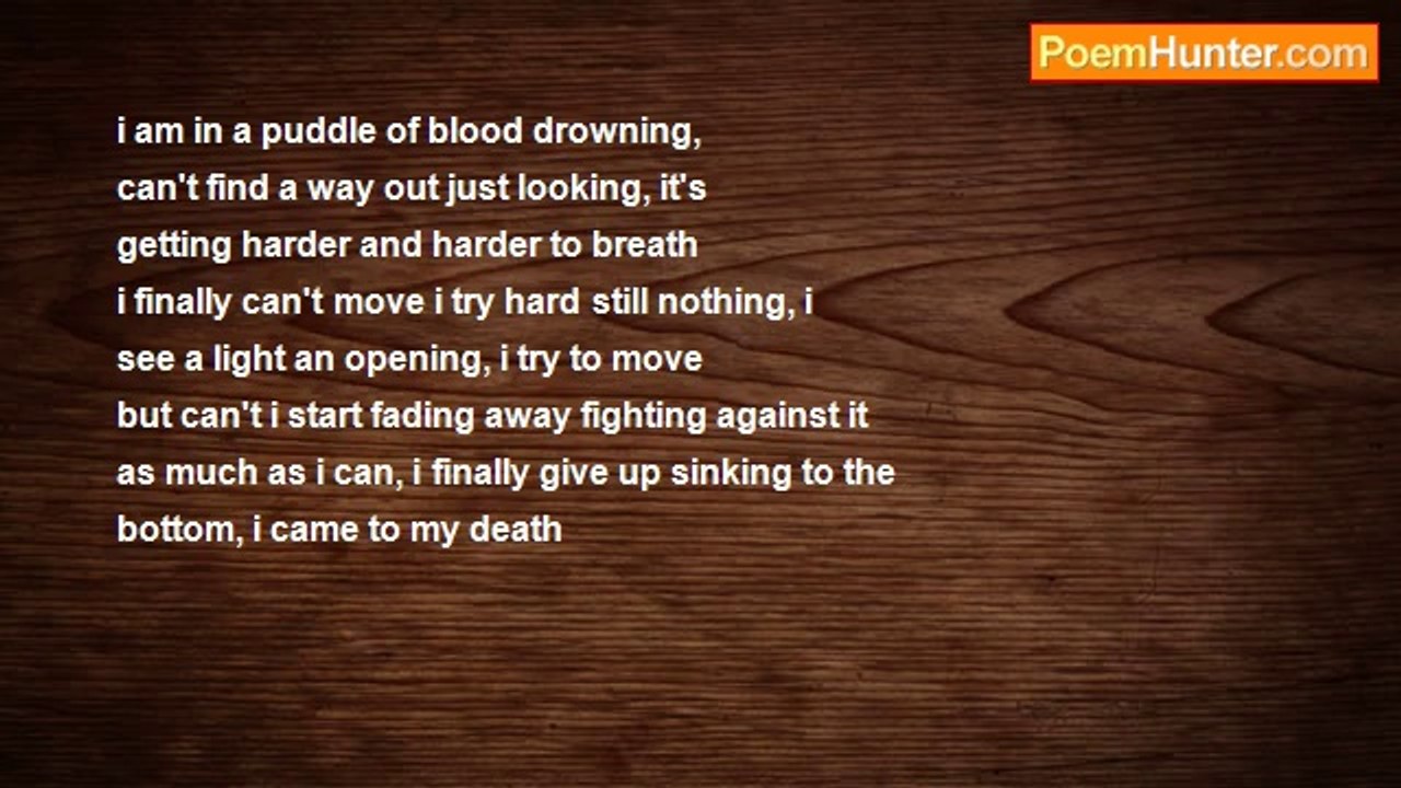beka davis - drowning