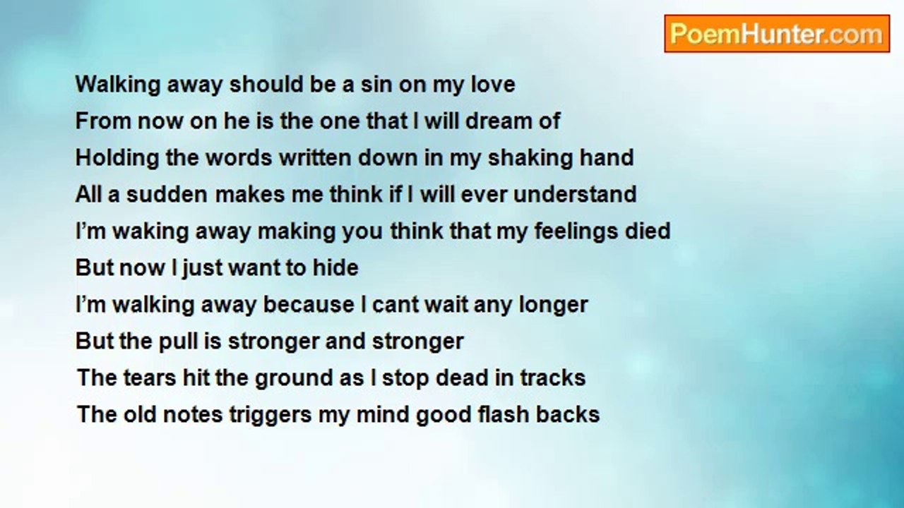 Michelle Guza - Walk away...