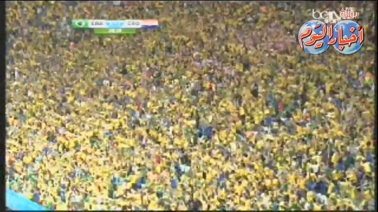أهداف مبارة البرازيل وكرواتيا