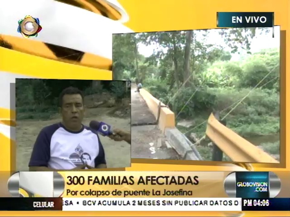 Denuncian repunte de inseguridad por colapso de vías en La Josefina