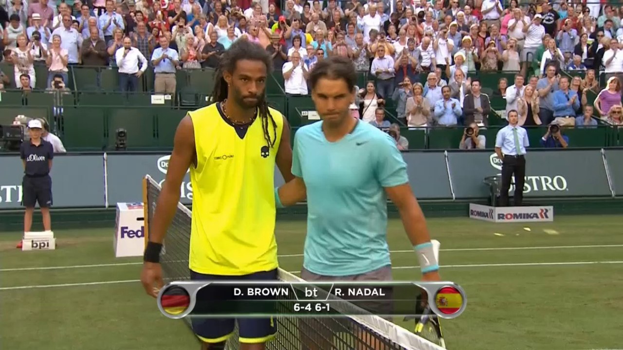 Brown V Nadal - Gerry Weber Open, RD 2