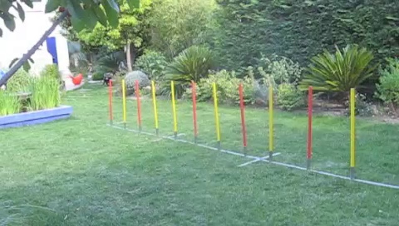 entrainement slalom