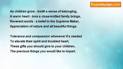 Joseph T. Renaldi - As Children Grow