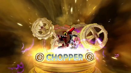 Skylanders Trap Team - Chute libre, baston et Chopper (E3 2014)