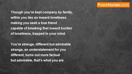 Dowell Oba - STRANGE, DIFFERENT BUT ADMIRABLE