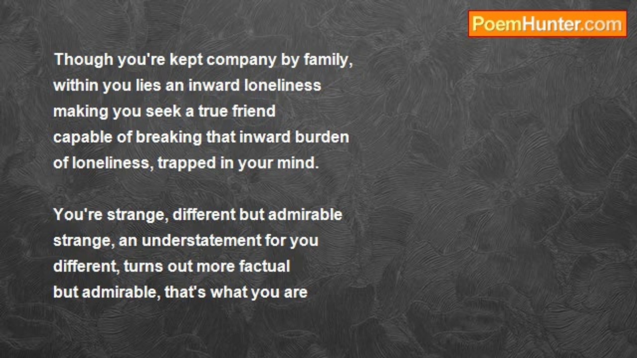 Dowell Oba - STRANGE, DIFFERENT BUT ADMIRABLE