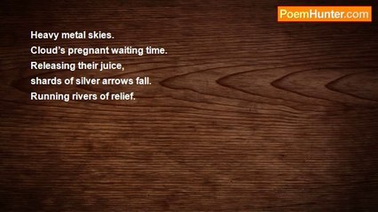 Frances Macaulay Forde - Tanka - Rain