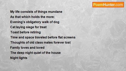 Bill Grace - Things Mundane That Hold The More