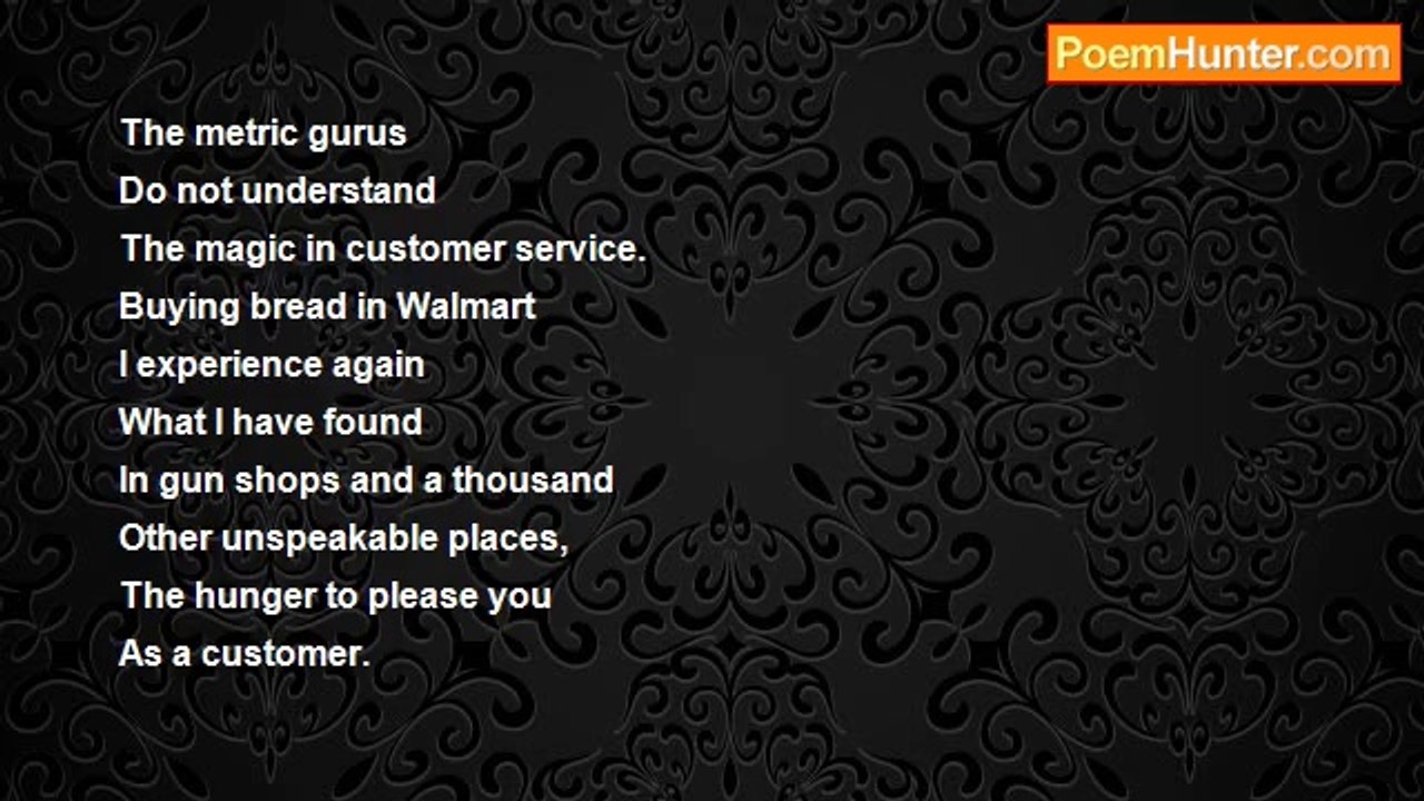 Bill Grace - Customer Service
