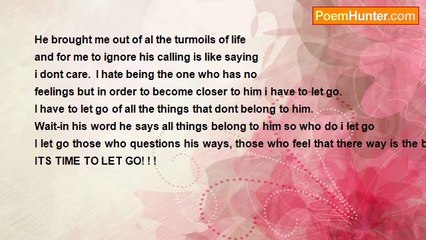 Brittany Jones - Letting go