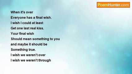 Shelley Caines - Final Wish