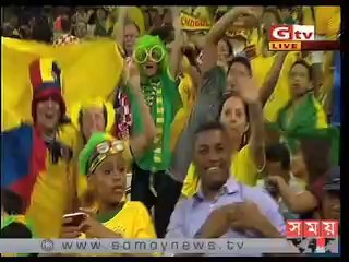 নেইমারের জোড়া গোলে ব্রাজিল ৩-১ গোলে