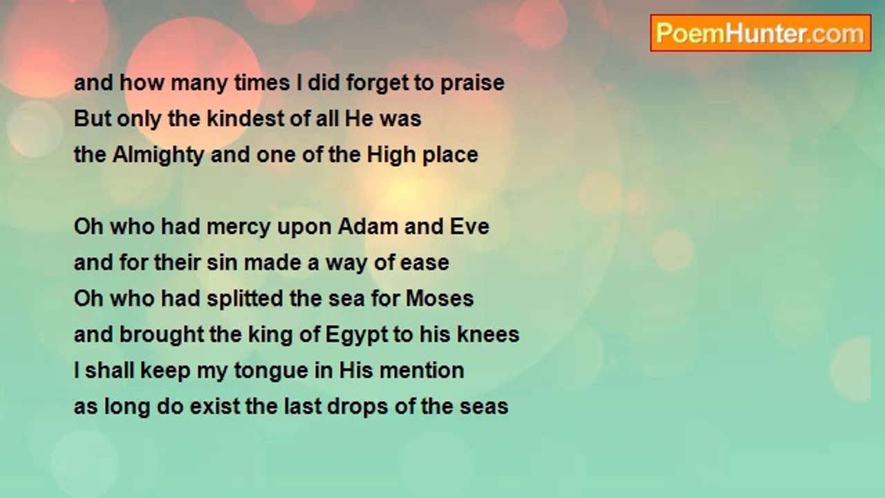 Taher Shemaly - Praise The Lord