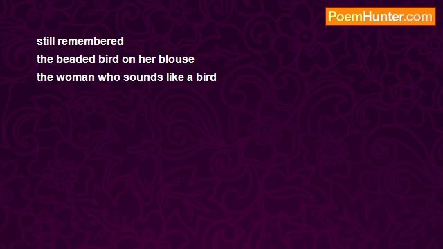 john tiong chunghoo - Haiku - bird woman