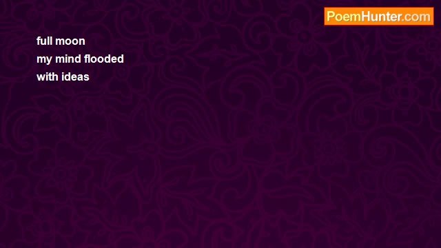 john tiong chunghoo - haiku - the full moon