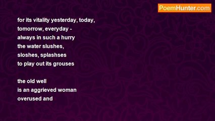 john tiong chunghoo - 1. Old Well