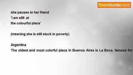 john tiong chunghoo - Travel Haiku -  Colourful La Boca (Argentina)
