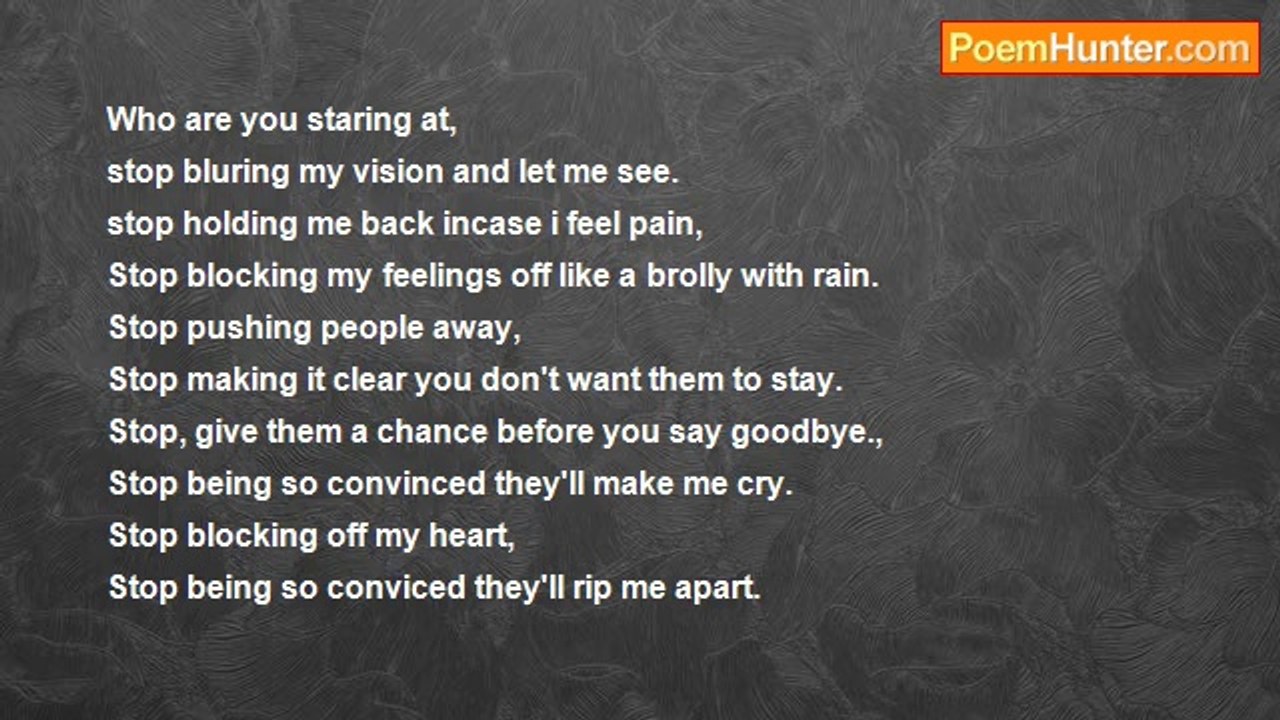 Becky Ginn - STOP! !