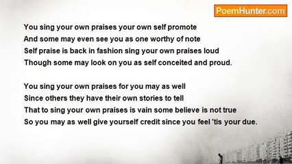 Francis Duggan - You Sing Your Own Praises