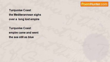 john tiong chunghoo - Travel Haiku-Turquoise Coast (Turkey)