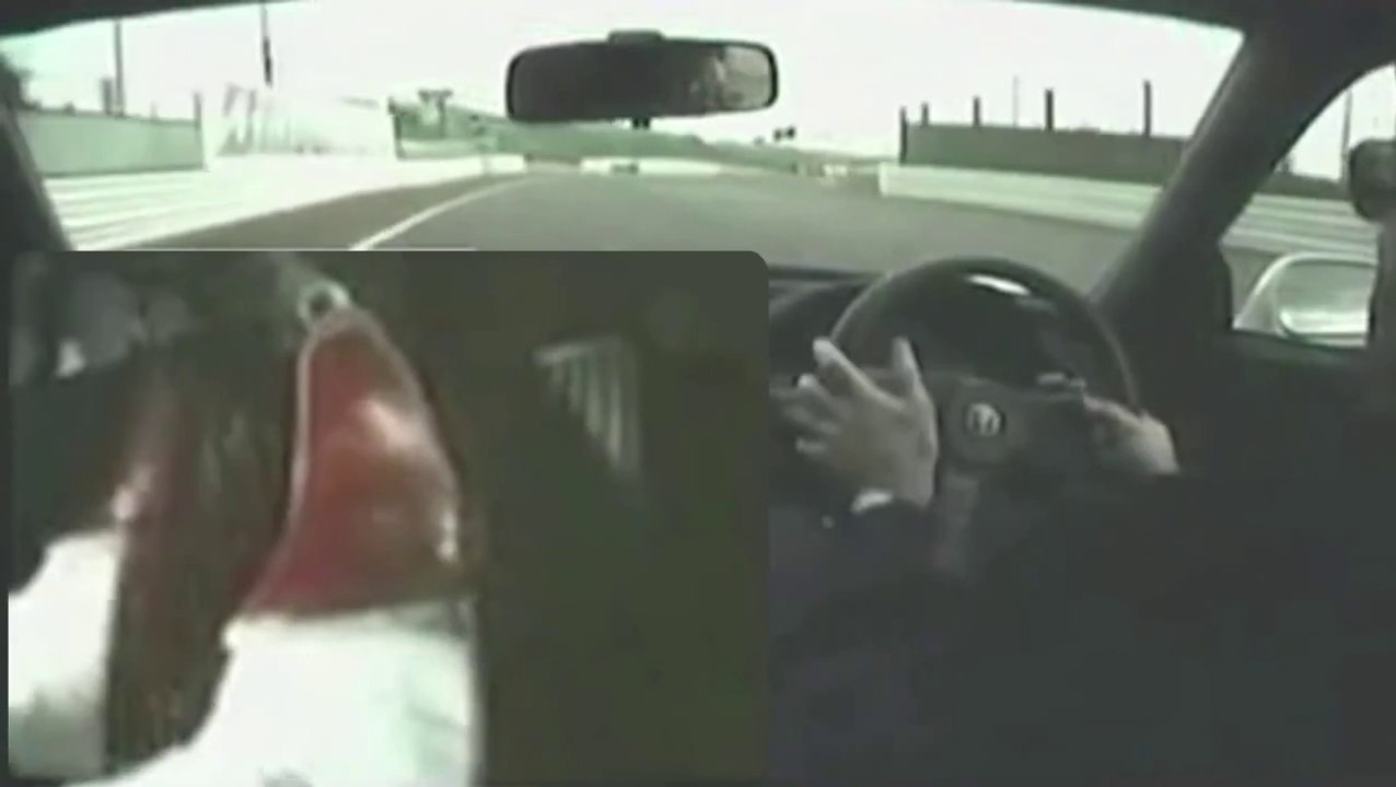 Ayrton Senna & Honda NSX @Suzuka - Footwork Heel & Toe BIGFOOT