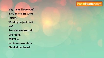 Carolyn Sears - May I say I Love You