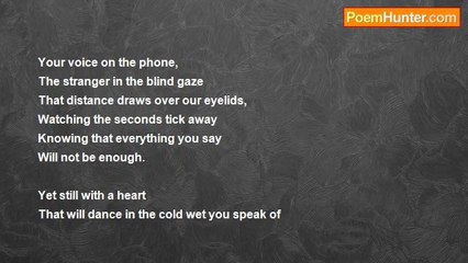 Natasha Ashwe - Talking Not