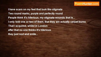 Carolyn Vuletic - My own stigmata